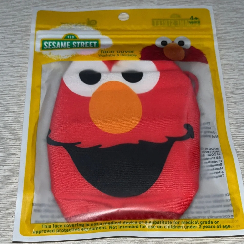 adidas Red Sesame Street Kids Face Mask